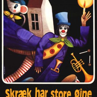 Det Lille Theatre vintage poster