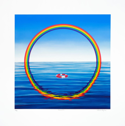 Patrick Hughes rainbow print