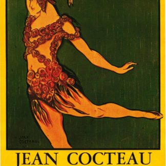 Jean Cocteau (1889-1963) - Poster for the Exhibition at Galerie Proscenium, Paris