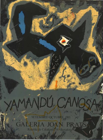 Yamandu Canosa original gallery poster