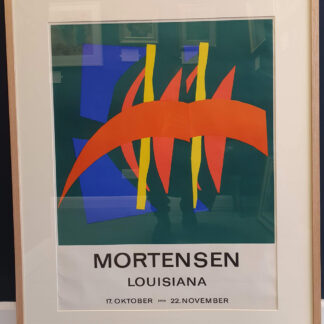 Richard Mortensen poster in a frame