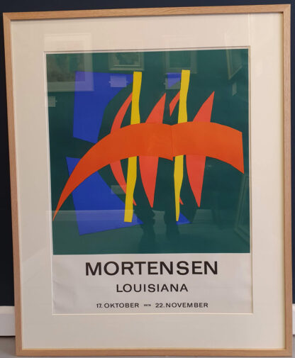 Richard Mortensen poster in a frame