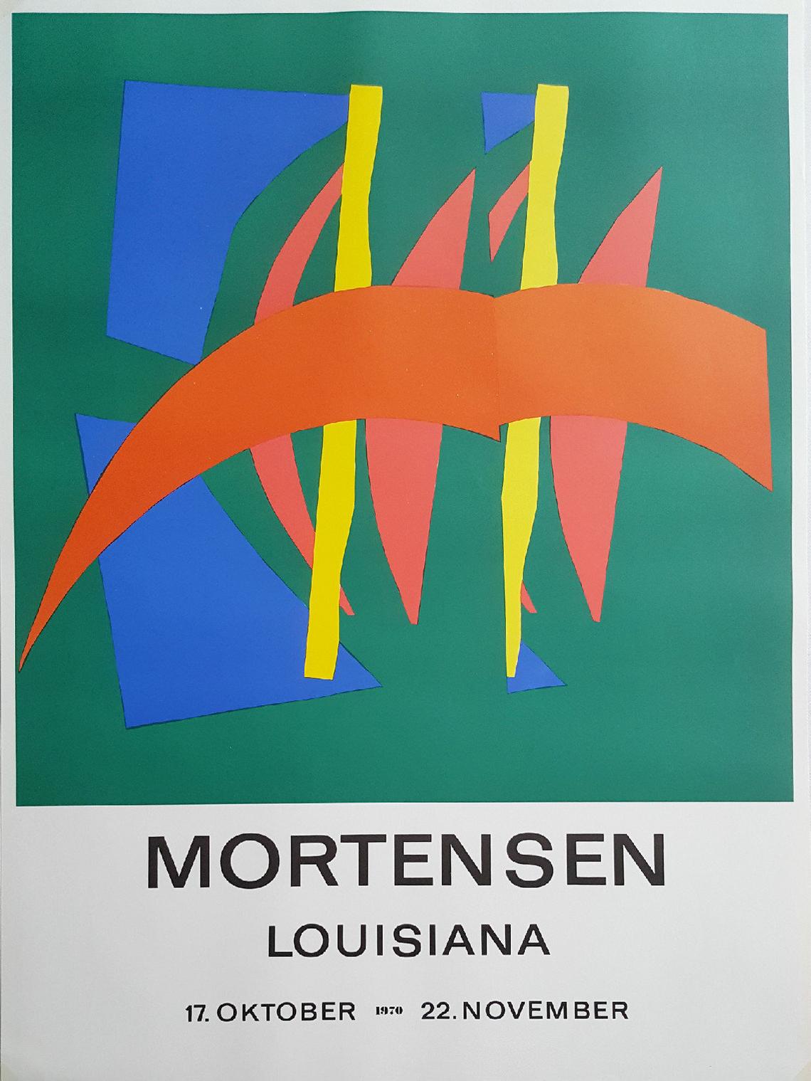 Richard Mortensen (1910-1993) - Poster for the at Louisiana Museum of Modern Art, Denmark - Tim Williams Art