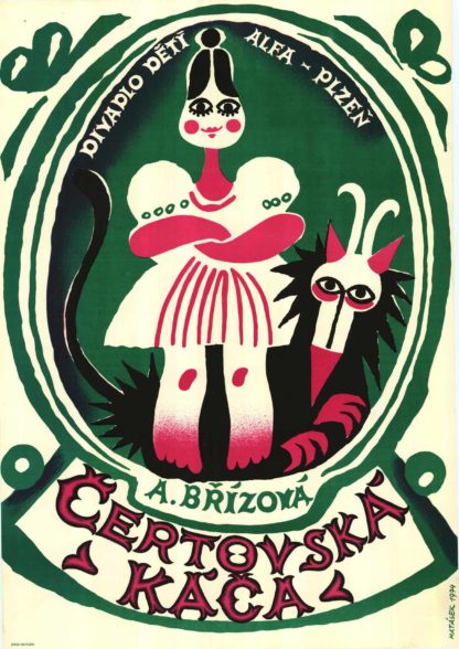 Petr Matásek Czech Puppet Theatre Poster