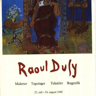 Raoul Dufy exhibition poster