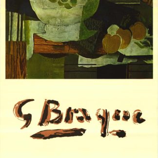 Georges Braque original exhibition poster
