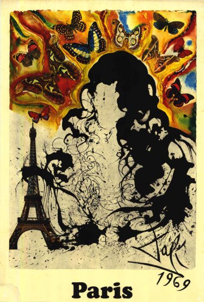 Salvador Dali SNCF poster Paris