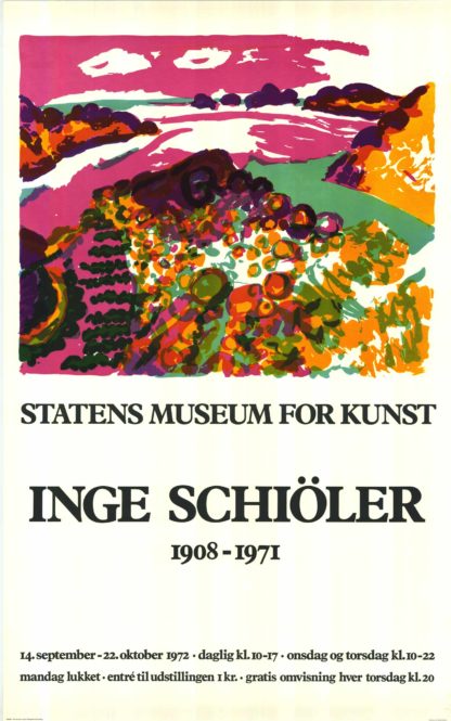 Inge Schiöler original poster