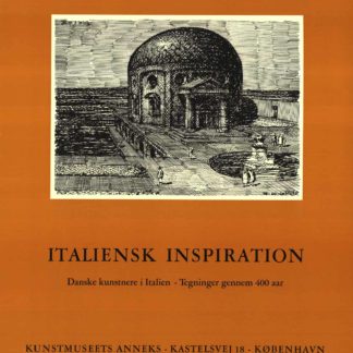 'Italiensk Inspiration' - Poster for the Exhibition at the Statens Museum for Kunst, Copenhagen, Denmark
