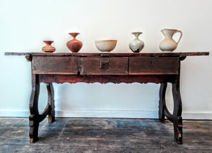 17th Century Spanish Oak Side Table