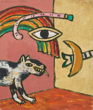 Alan Davie - Dog, Eye and Rainbow