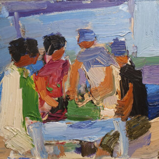 Julian Bailey oil painting Corfu