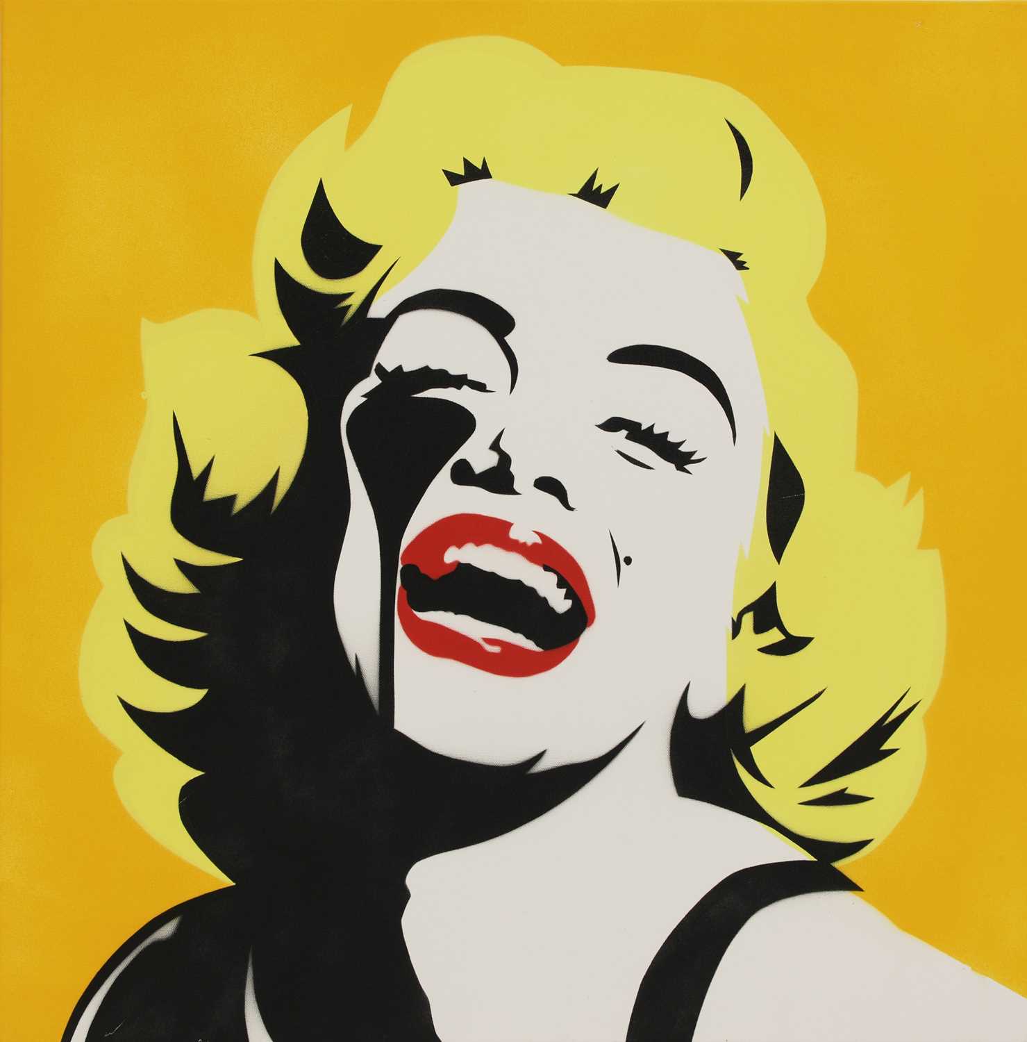 Pure Evil - Screaming Marilyn canvas