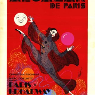 Erte - Alcazar de Paris poster
