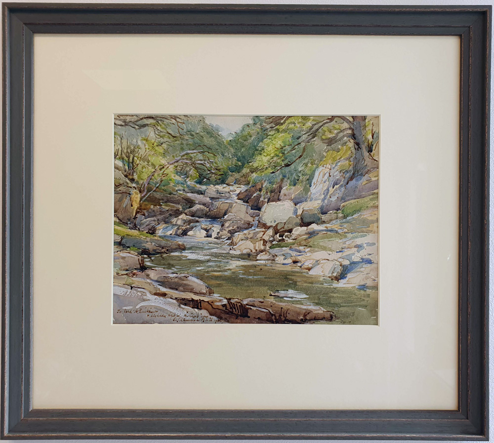 Tweed's Fair River, Melrose by Samuel John Lamorna Birch