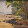 Ann le Bas - Coastal Landscape oil painting