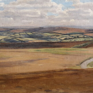 Ann le Bas - Exmoor Landscape oil painting