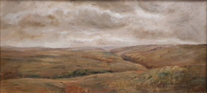 Ann le Bas - Exmoor Moorland Landscape oil painting