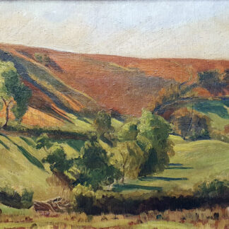 Ann le Bas - Staddon Hill, Exmoor oil painting
