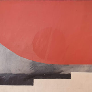 Stephen Buckley (b.1944) - 'Elbe' (abstract compositon), oil on canvas, dated 1966.