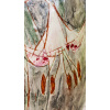 Jacqueline Leighton Boyce - 'Blackbird Lilies' Vase - Image 8