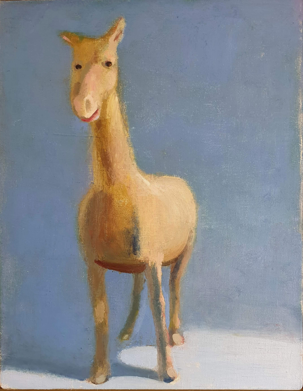 Charles Williams PRWS, NEA (b.1965) - 'Yellow Horse', oil on canvas.