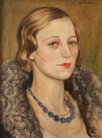 Hal Woolf (1902-1964) - Portrait of Henrietta Joan Stead