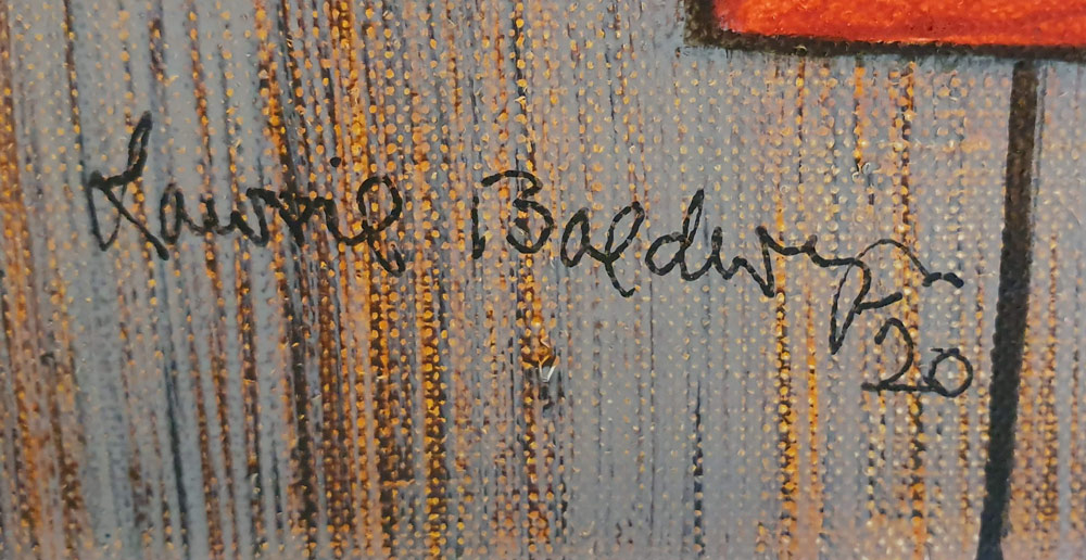 Lawrie Baldwyn signature