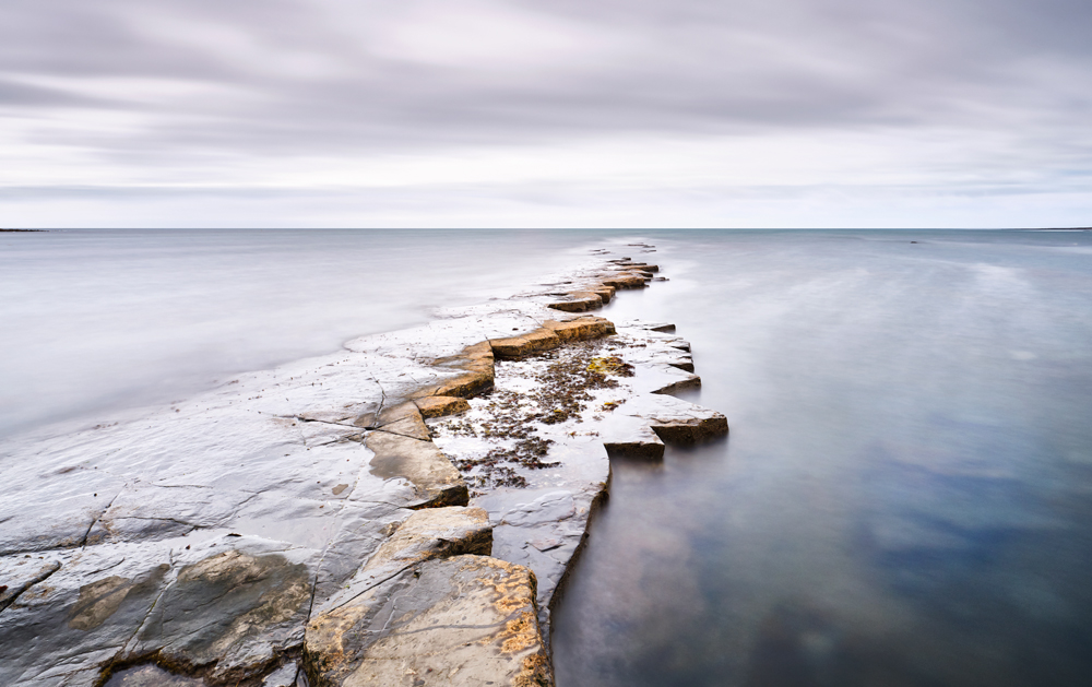 Photograph by Mark Asprey of Kimmeridge in Dorset