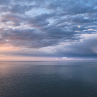 Colour photograph by Mark Asprey of Storm Clouds over Wales.