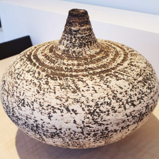 Waistel Cooper ovoid textured vase.