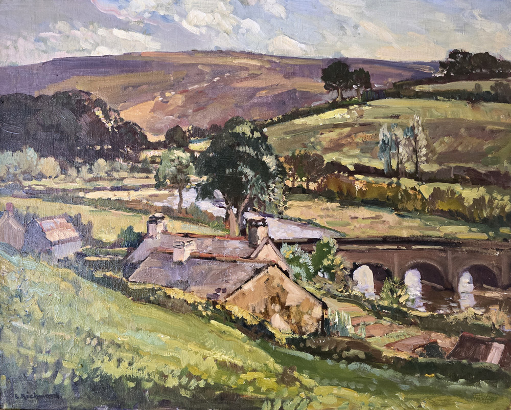 Leonard Richmond - WIthypool oil painting