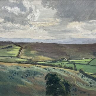 Ann le Bas - Exmoor Landscape oil painting