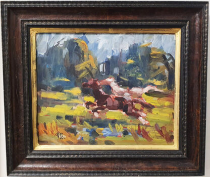 Harry Phelan Gibb (1870-1948) - Horses in a Landscape - Image 2