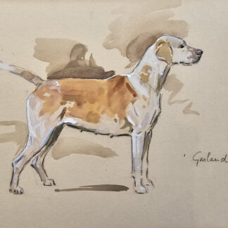 Peter Biegel (1913-1987) - Exmoor Foxhounds