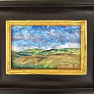 Murray Hammick oil painting of an Exmoor landscape