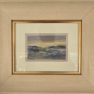 Murray Hammick oil painting depicting rough seas