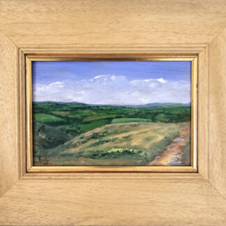 Murray Hammick oil painting depicting an Exmoor landscape