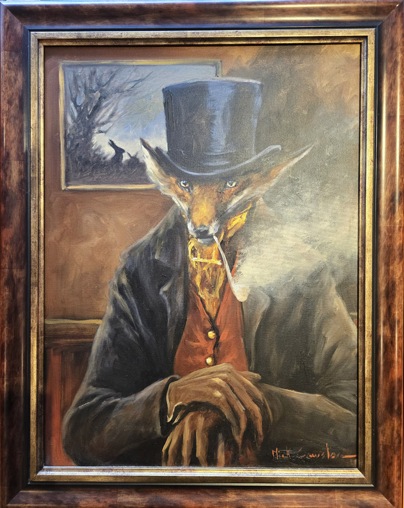 Mick Cawston (1959-2006) - Mr Fox smoking a Pipe - Image 2